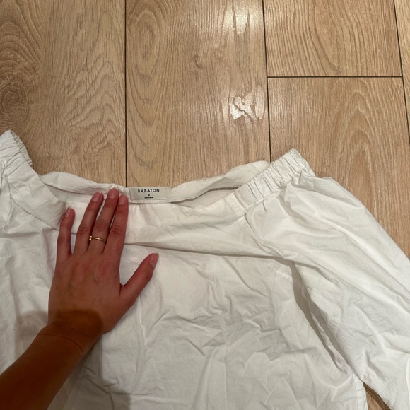 Aritzia Babaton off the shoulder blouse - Picture 7 of 7